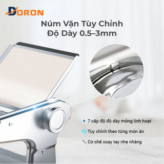 Máy cán mì 3 lưỡi dao làm bánh đa năng, phù hợp gia đình