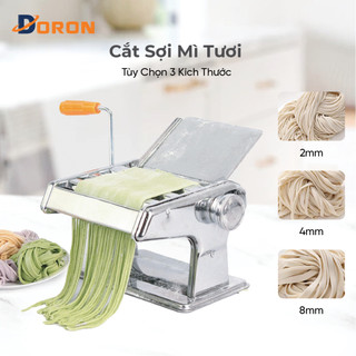 Máy cán mì 3 lưỡi dao làm bánh đa năng, phù hợp gia đình