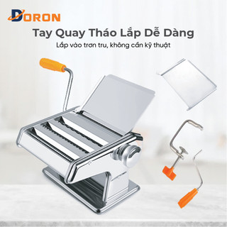 Máy cán mì 3 lưỡi dao làm bánh đa năng, phù hợp gia đình