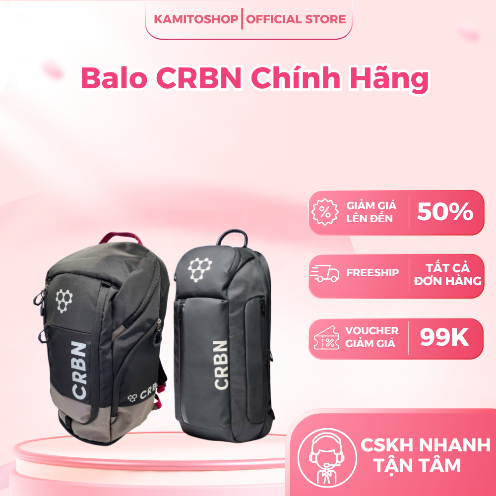Balo CRBN Chính Hãng – Thiết Kế Cao Cấp, Đựng Được Vợt Pickleball, Bền & Dung Tích Lớn