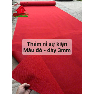  Thảm nỉ sự kiện COMBO 10m2 dùng để trải sự kiện dày 3mm 