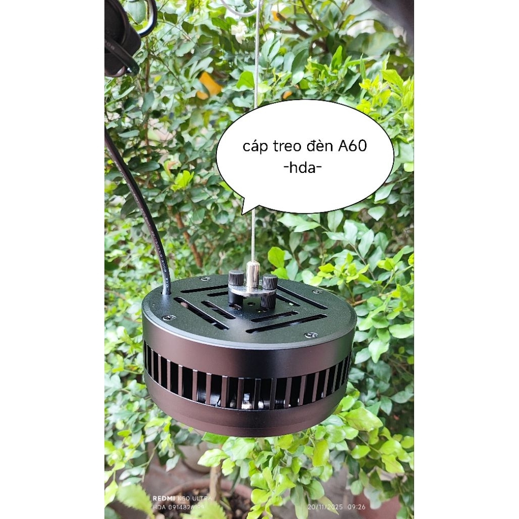 Cáp treo đèn A60 (by_hda).