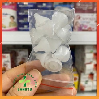 Combo 10 Đầu núm silicon lắp vào xy lanh rửa mũi
