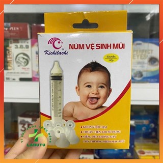 Combo 10 Đầu núm silicon lắp vào xy lanh rửa mũi