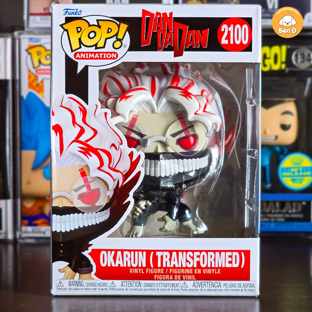 Mô hình Funko POP Animation: Dandadan - Okarun (Transformed) #2100
