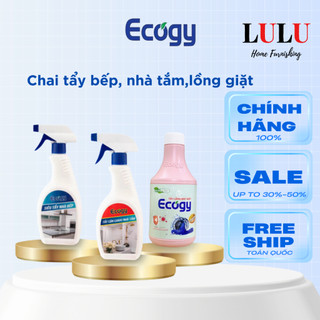  Dung dịch tẩy rửa đa năng ECOGY. dung tích 500ml tẩy mốc tẩy nhà bếp cặn canxi hoặc vết ố vàng 