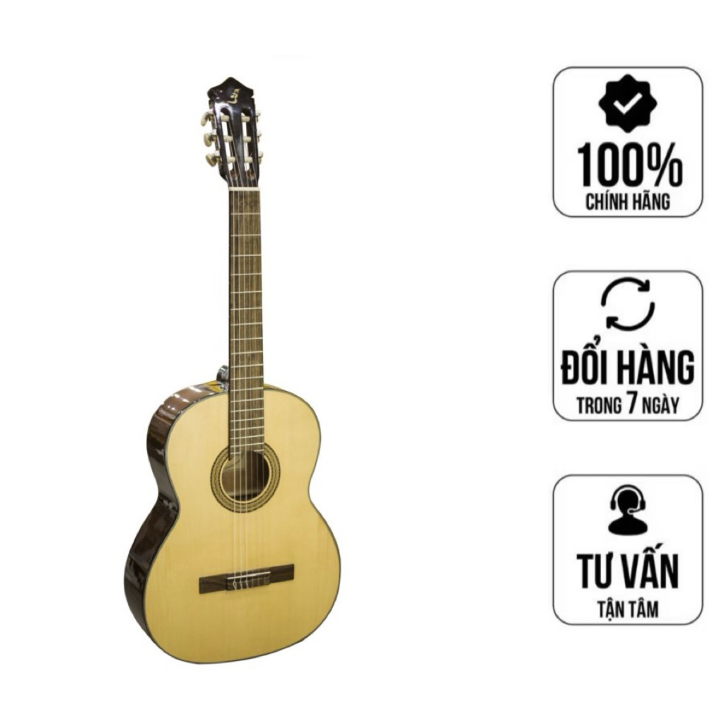 Đàn guitar classic Ba đờn C120 full solid