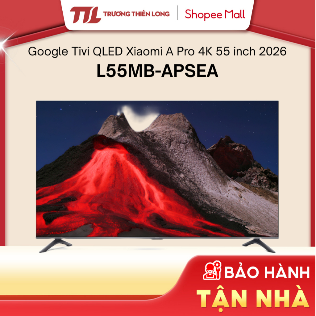[Shopee - Lắp đặt 0Đ HN HCM] - PRO L55MB-APSEA || L55MB-ASEA - Google Tivi Xiaomi 55 Inch QLED / LED