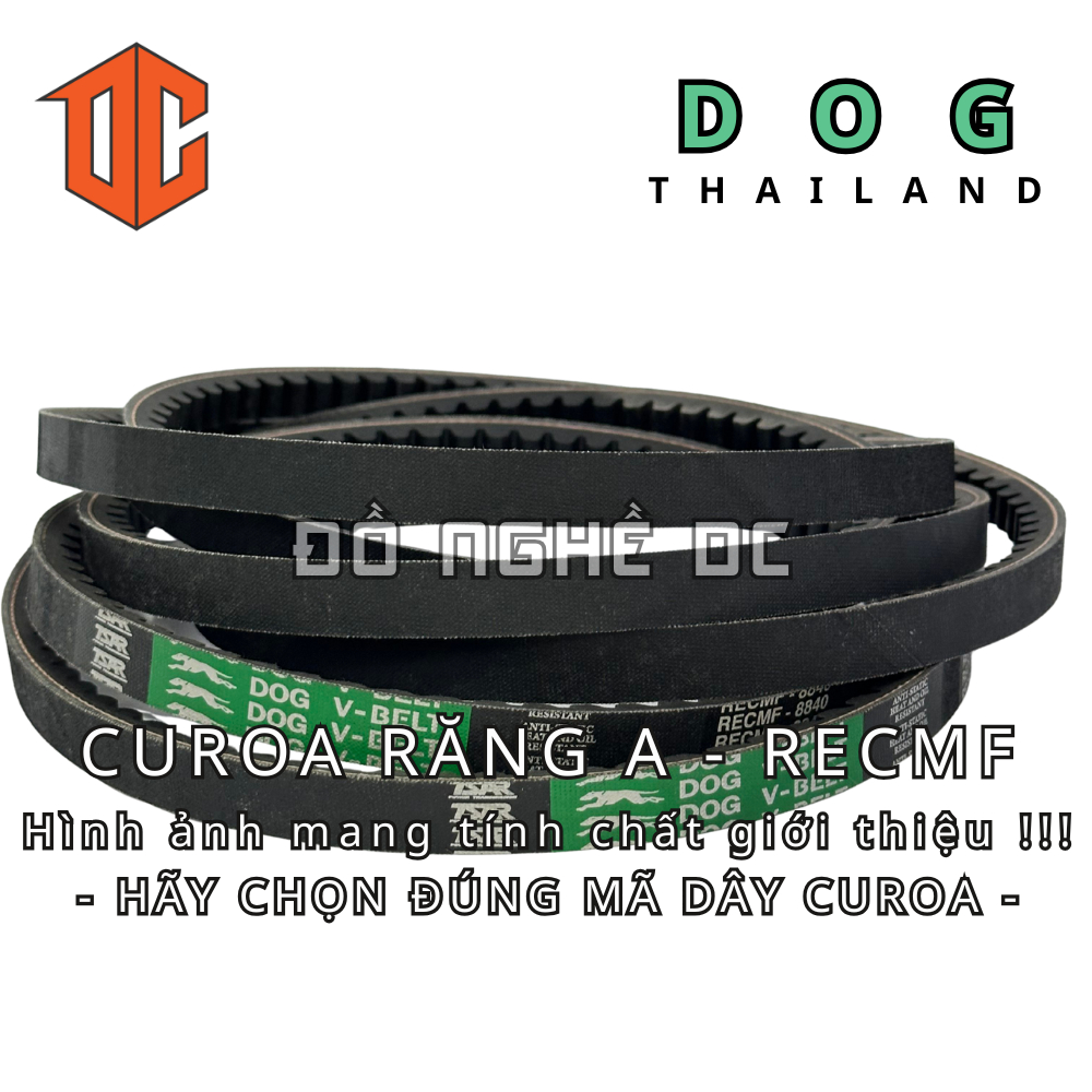 Sợi cao su curoa răng cưa RECMF Thái lan - DOG A99 A71 A78 A34 A28 A63 A76 A32 A21 A66 A99 A21 A62 A