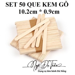 Set 50 que cakepop/kem gỗ  ( DANANGBAKINGTOOL 2131.099)