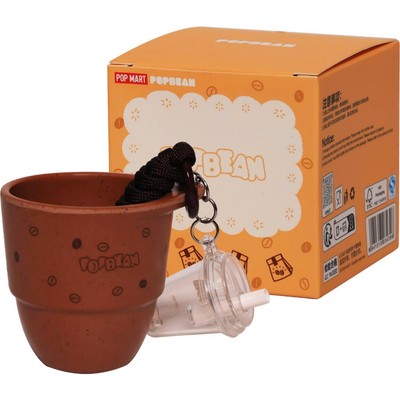 [HÀNG TẶNG KHÔNG BÁN] POP MART POP BEAN-Mini Coffee Cup & Pendant Xin Đừng Đặt