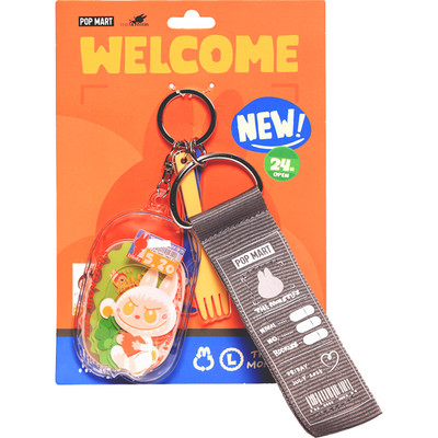 [HÀNG TẶNG KHÔNG BÁN] POP MART THE MONSTER Wacky Mart Series Puffer Keychain Xin Đừng Đặt
