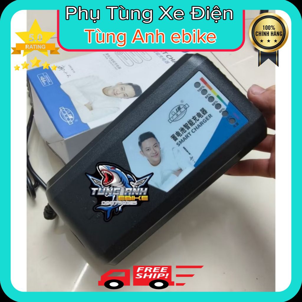 sạc 84v20ah - 72v20ah cho xe máy điện (6-7 bình) tự động ngắt khi đầy