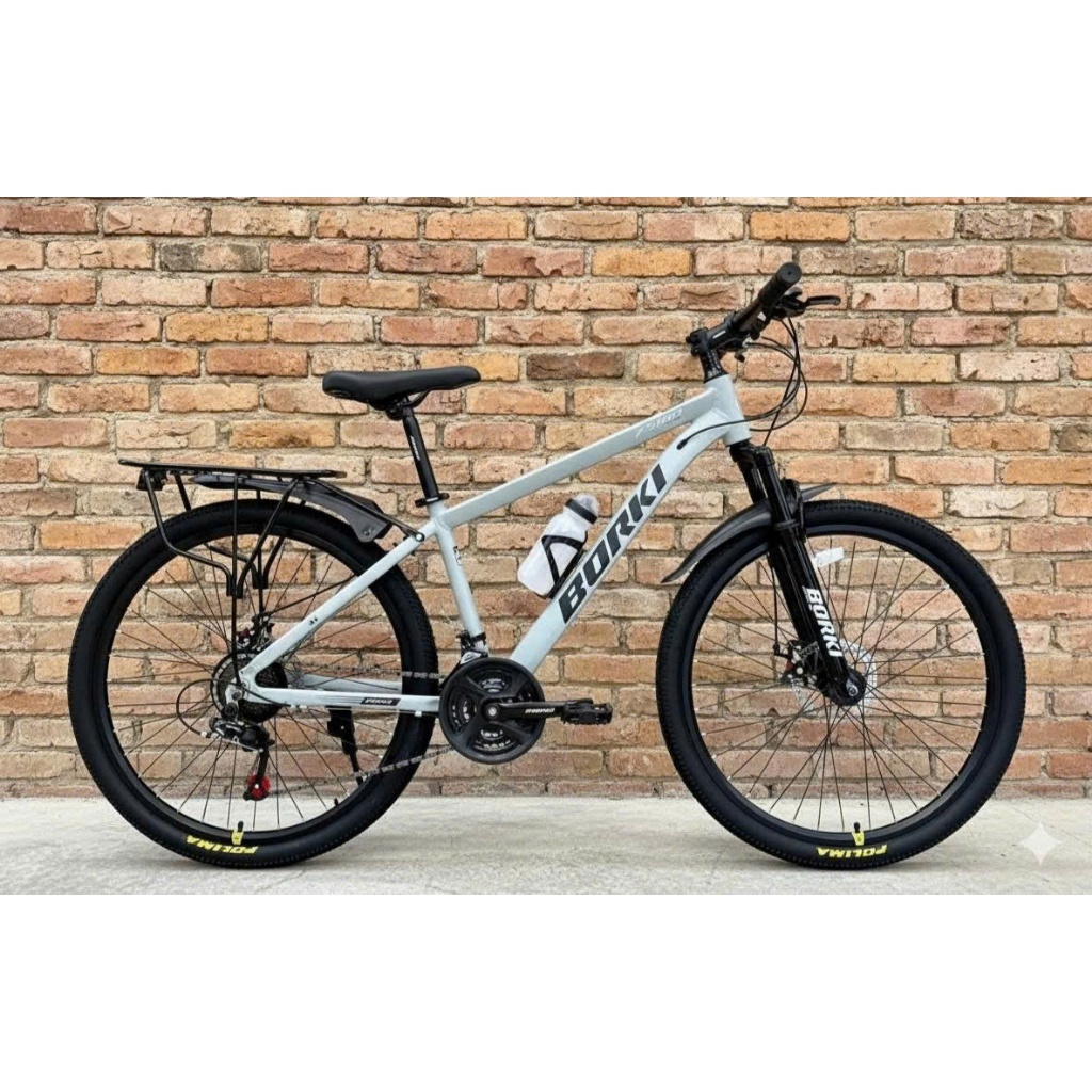 XE ĐẠP ĐỊA HÌNH KHUNG NHÔM, KHUNG THÉP BORKI, BRAVEWILL size 24-26- HÀNG NHẬP KHẨU CHÍNH HÃNG