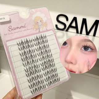  Lông mi giả tai thỏ 3 tia dạng gắn điểm Sammi siêu đẹp tự nhiên 