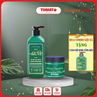  COMBO DẦU GỘI 500ML+DẦU XẢ 220ML thảo dược Nam Nung xanh lá hỗ trợ giảm rụng,tóc chắc khỏe kiềm dầu cho tóc nhanh bết 