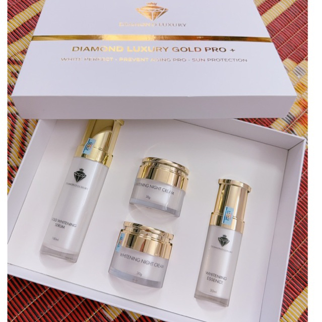 Bộ Kem Diamond Luxury Gold Pro+ ( Mẫu Mới 2025 )