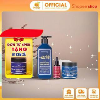  Dầu Gội xả Serum Thảo dược Nam Nung XANH DƯƠNG ngăn ngừa gàu rụng giúp tóc chắc khỏe suôn mượt 