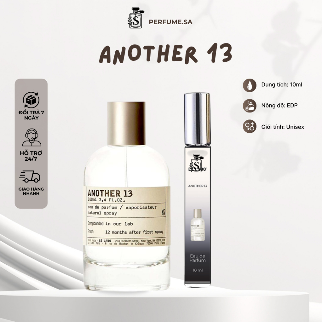 Nước Hoa Unisex Le Labo Another 13 Chiết 10ml/20ml