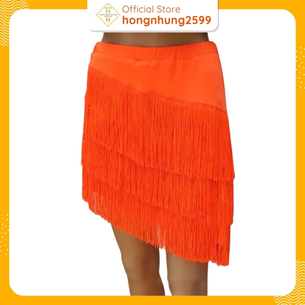 Chân váy tua rua khiêu vũ