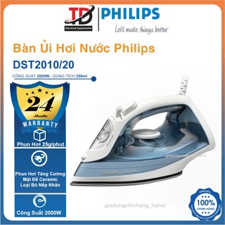  Bàn Ủi Hơi Nước Philips DST2010 20 Công Suất 2000W Phun Hơi Tăng Cường Hàng Chính Hãng 