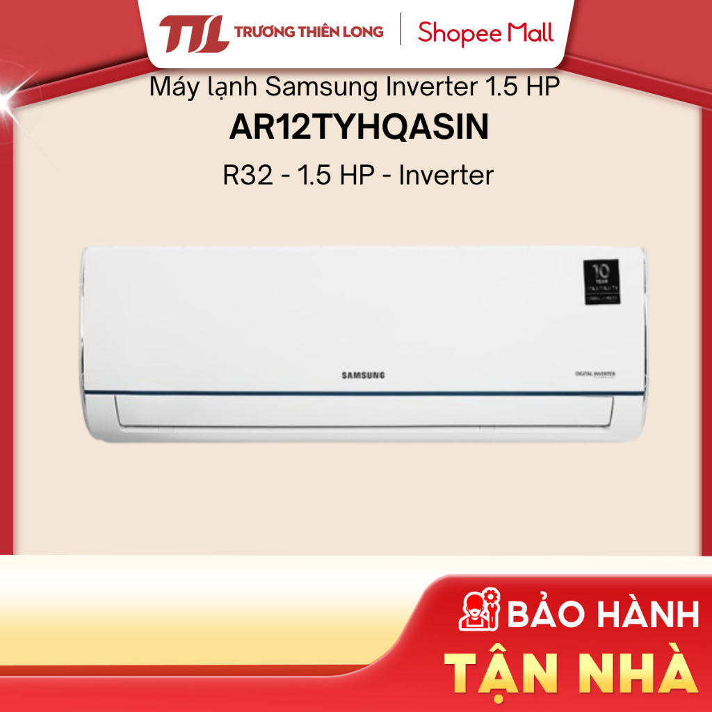 [Phí Lắp đặt 0Đ HN HCM] AR09TYHQASIN 1 HP || AR12TYHQASIN 1.5HP || AR13CYFAAWKNSV - Máy Lạnh SAMSUNG