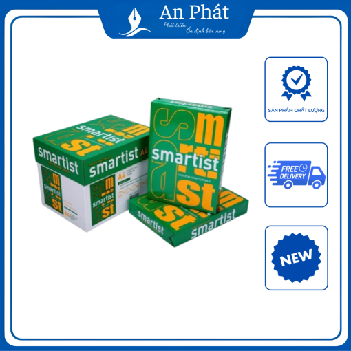 Giấy in A4 SMARTIST ĐL70gsm- Văn Phòng Phẩm An Phát