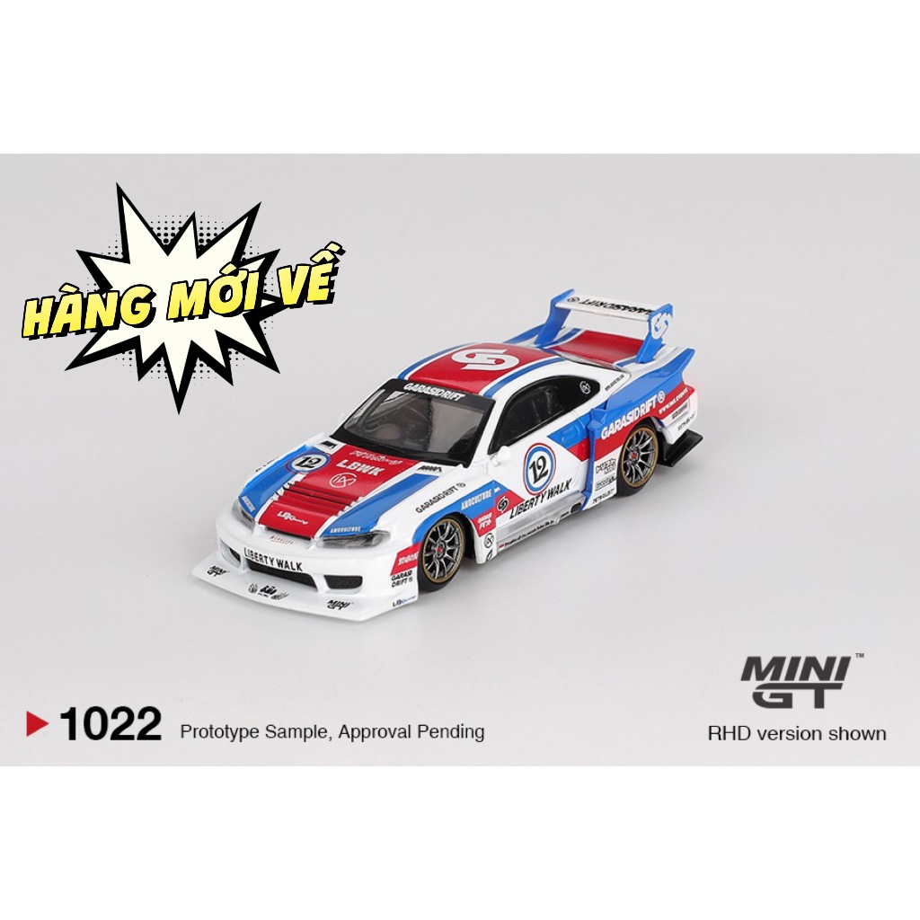 ducstore Xe mô hình MiniGT Nissan LB-Super Silhouette S15 SILVIA ( total )
