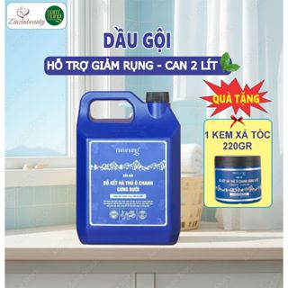   TẶNG QUÀ  Dầu gội xả thảo dược Nam nung xanh dương can 2 lít ngăn gàu giảm rụng hỗ trợ mọc tóc 