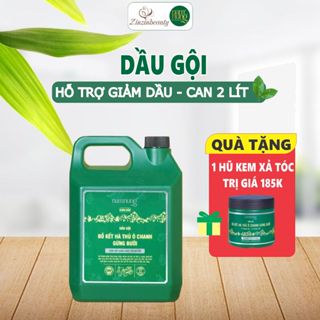   HCM  Dầu gội   xả thảo dược Nam nung can 2000ml xanh lá -kiềm dầu giảm gàu rụng phục hồi hư tổn 