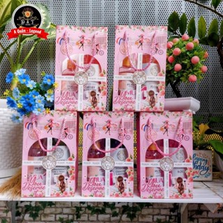  Hộp Quà Quà Sữa Tắm Purite 850m kèm 250ml Đào Hồng Lavender Lyly 