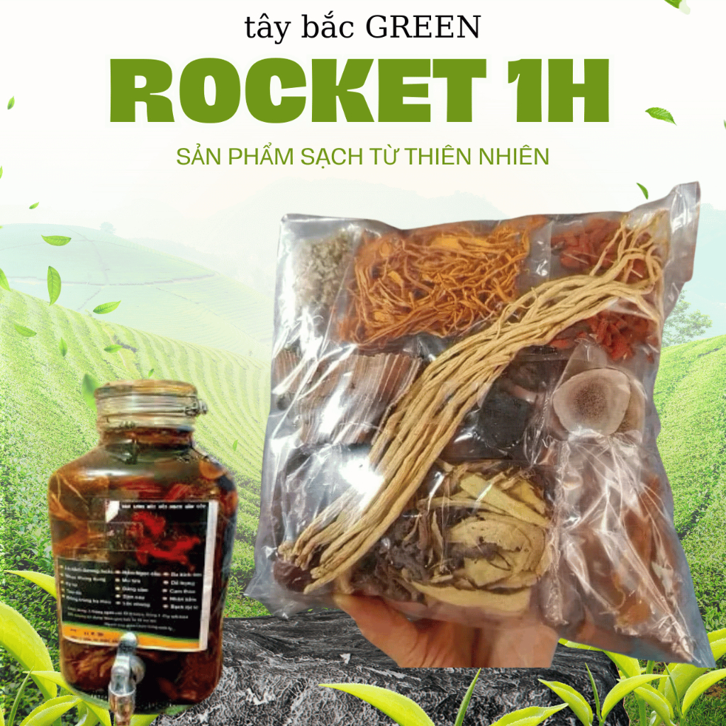 GÓI 15 VỊ THẢO DƯỢC ROCKET 1H – BÍ QUYẾT TĂNG CƯỜNG SINH LỰC NAM GIỚI , Chống đau xương khớp🌿
