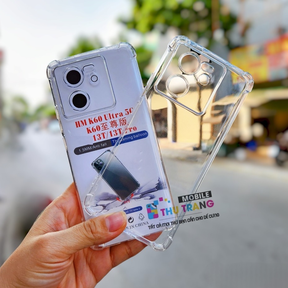 Ốp lưng Dành Cho Xiaomi 13T 13T Pro Redmi K70 K70 Pro K60 Pro K60 Ultra Dẻo Trong Chống Sốc Bảo Vệ C