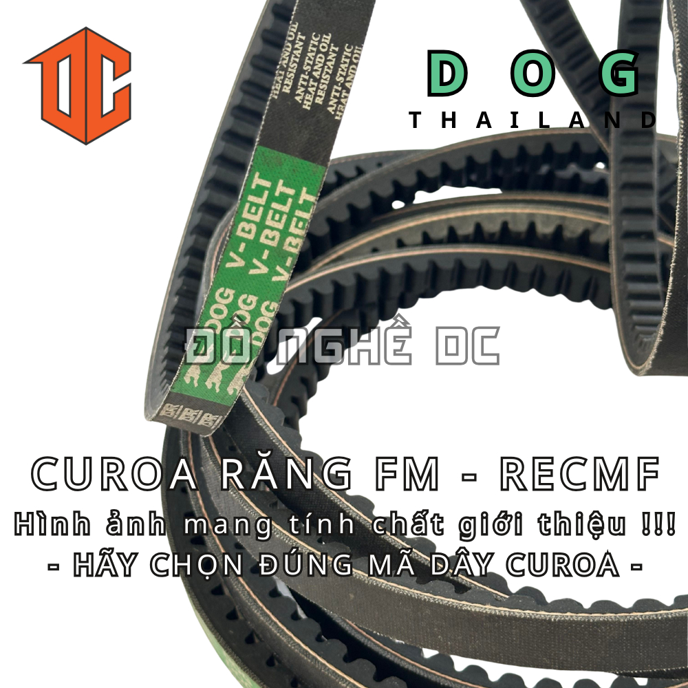 Dây cao su curoa răng RECMF Thái lan - DOG FM67 FM84 FM21 FM96 FM83 FM50 FM48 FM58 FM85 FM57 FM90 FM