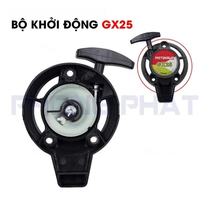Ốp Giật Máy Cắt Cỏ Honda GX25 – Bộ Khởi Động Máy Phát Cỏ 4 Thì Chất Lượng Cao