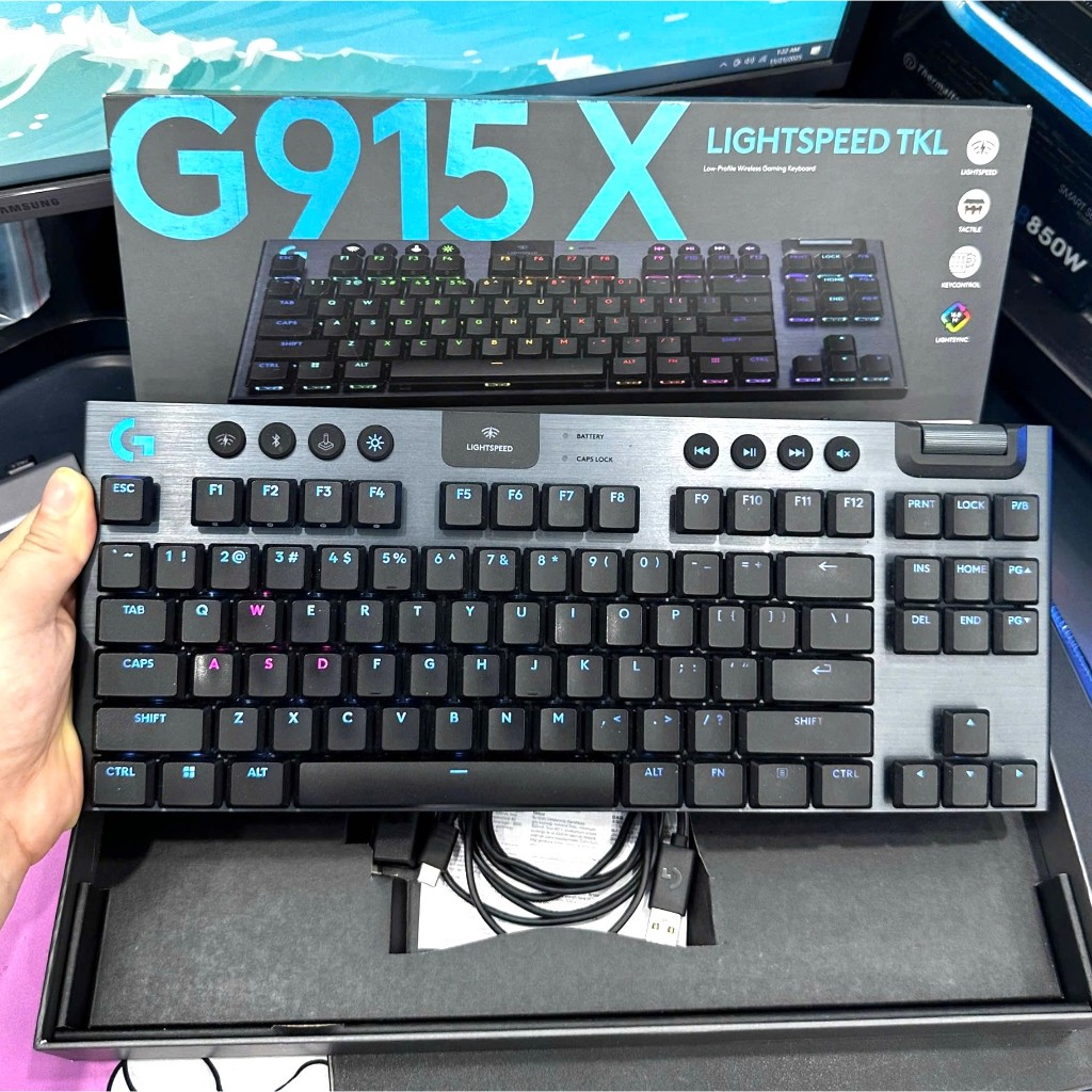 Bàn phím cơ Logitech G915 X LIGHTSPEED TKL , giá rẻ nhất thị trường