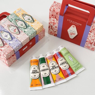   PHIÊN BẢN GIỚI HẠN  Bộ Quà Tặng 5 Kem Dưỡng Da Tay L'Occitane Hand Cream  5 Tuýp * 30ml  