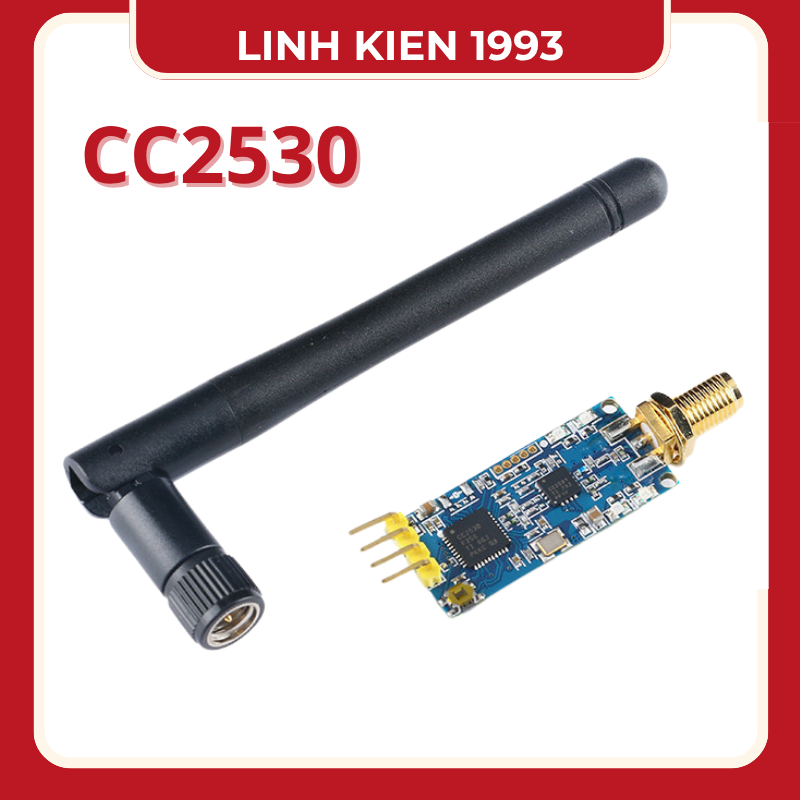 Module Thu Phát Không Dây Zigbee CC2530 + Anten SMA