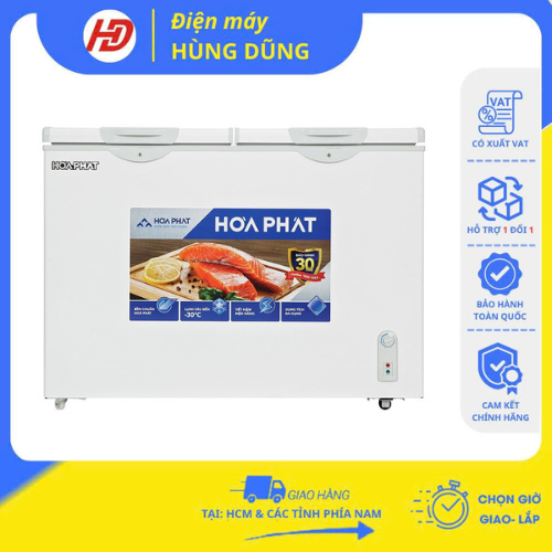 [SHIP HỎA TỐC HCM ] Tủ đông Hòa Phát 245 Lít HPF BD6245 - BẢO HÀNH CHÍNH HÃNG 24 THÁNG
