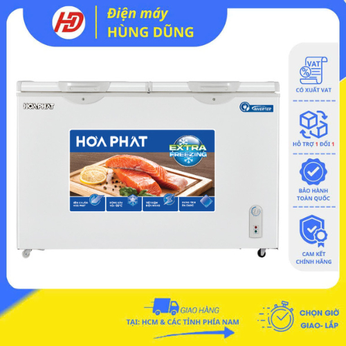 [SHIP HỎA TỐC HCM ] Tủ đông Hòa Phát Inverter 2 ngăn 2 chế độ HPF BD8205 - BẢO HÀNH CHÍNH HÃNG 24 TH