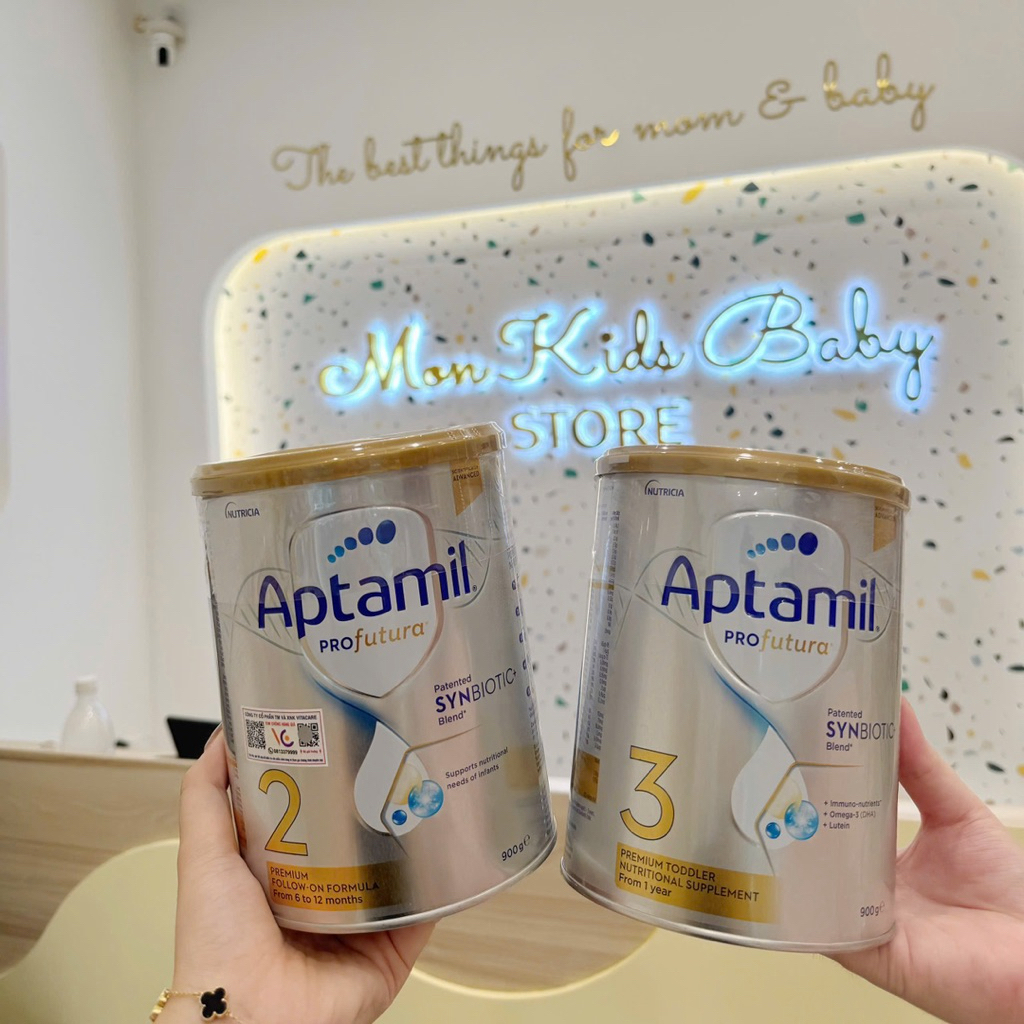 ( SỮA CHÍNH HÃNG ) Sữa Aptamil Úc 1-2-3-4 900g Sữa công thức
