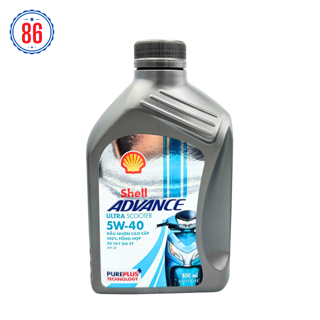  Nhớt xe tay ga 100% tổng hợp Shell Advance Ultra Scooter 