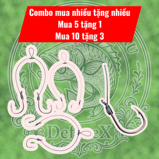 Combo Giá Rẻ Nho 2 Lưỡi Chuyên Câu Sông Full Size