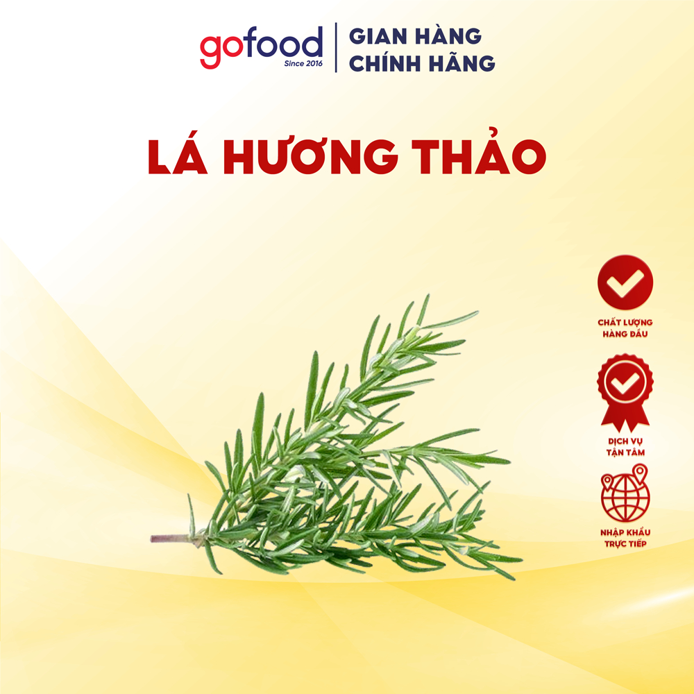 [Hỏa Tốc HCM] Lá Hương Thảo Tươi Ăn Steak/Bít Tết Gofood (1 Nhánh)