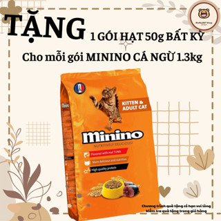  1.3kg Thức ăn cho mèo MININO CÁ NGỪ 