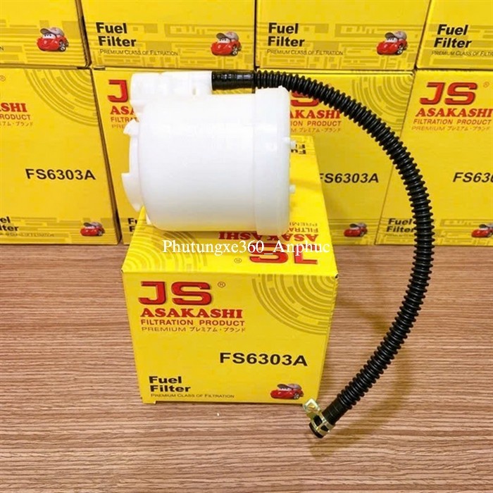 Lọc xăng cao cấp Toyota Corolla/Altis 2008-> hiệu JS Asakashi Nhật FS6303A |23300-21030
