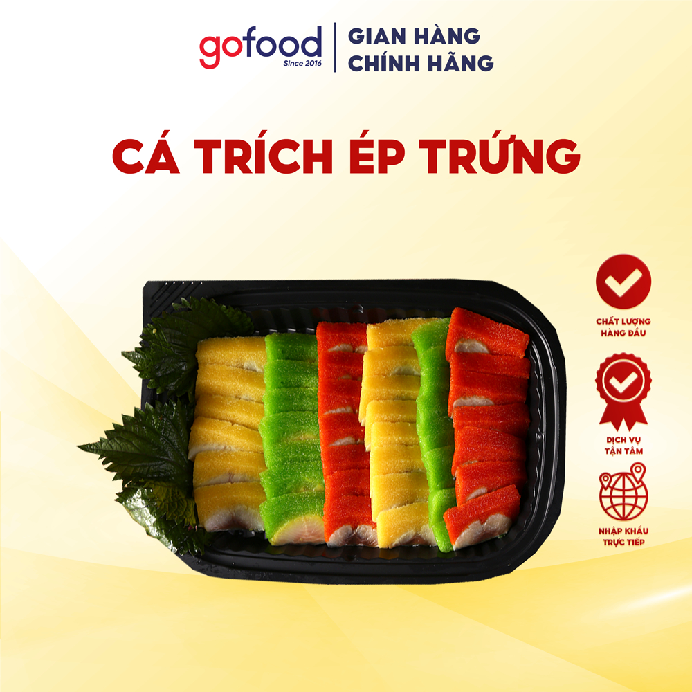 [Hỏa Tốc HCM] Cá Trích Ép Trứng Nhật Komochi Nishin Gofood Đủ Vị Ăn Gỏi/Sashimi, Sushi, Salad,...