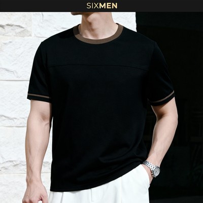 Áo Thun Nam Pilot SIXMEN Vải Cotton Cao Cấp, Co Giãn 4 Chiều, Form Regular Fit Thoáng Mát