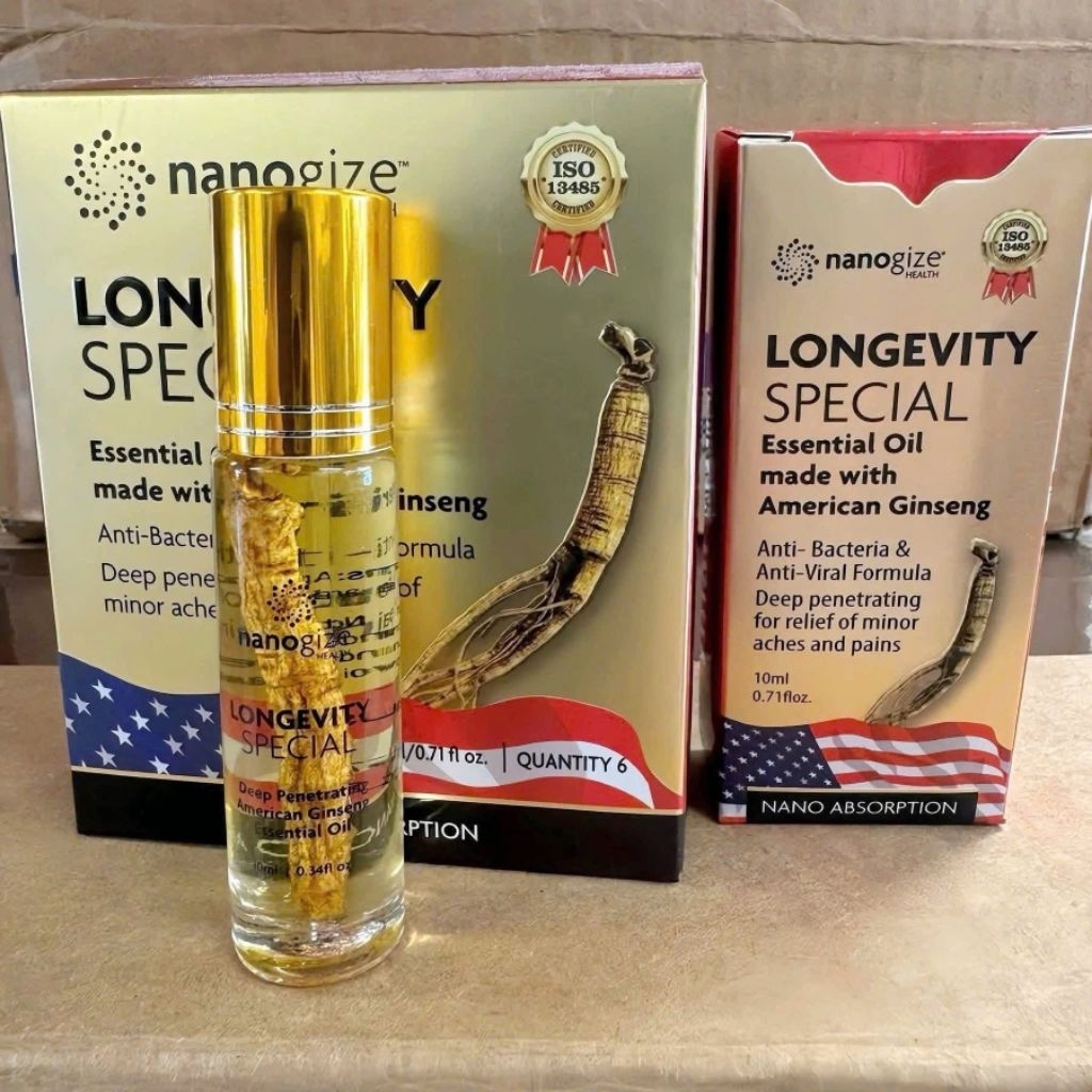 Dầu vàng dạng lăn Longevity essential oil