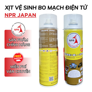 [Thùng 12 chai] Vệ Sinh Bo Mạch 530 - Vệ Sinh Điện Tử, Vệ Sinh Mạch Điện, Điểm Tiếp Xúc Điện Tử - NPR Japan 500ML